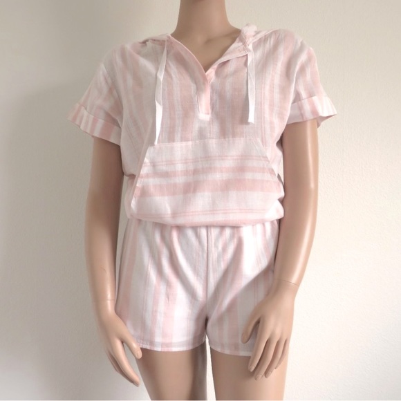 ANTHROPOLOGIE Tavik Romper Shorts Beach Cover Up Size L fits Size 10-12 - Picture 6 of 12